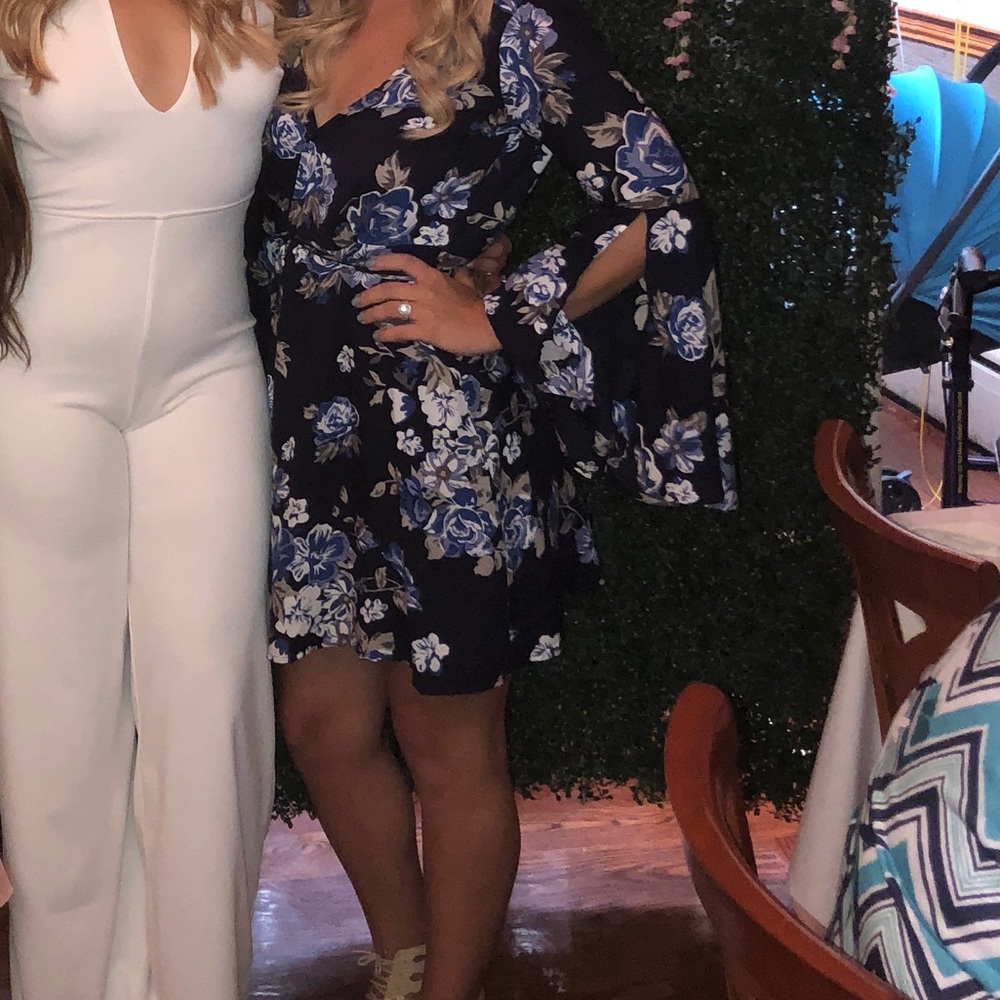 Lulus’s wrap dress.